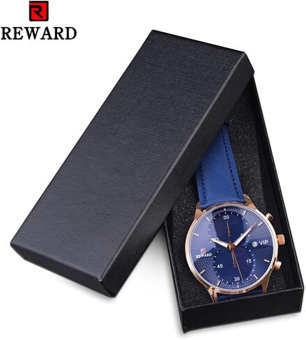 Men Watches Business Casual Wrist Watches (Multifunction/Waterproof/Luminous/Calendar) Genuine Leather Band Fashion Watch for Men in Saudi Arabia