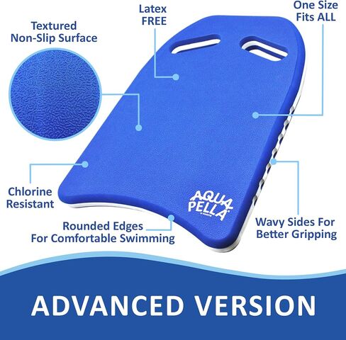 Aquapella Swimming Kickboard - One Size Fits All - A Great Training Aid for Children and Adults in Saudi Arabia