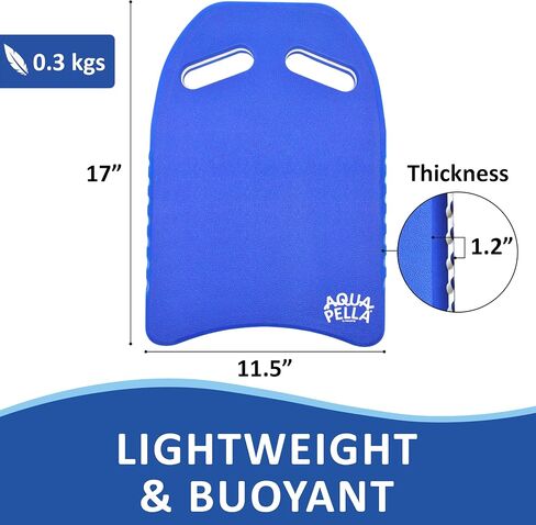 Aquapella Swimming Kickboard - One Size Fits All - A Great Training Aid for Children and Adults in Saudi Arabia