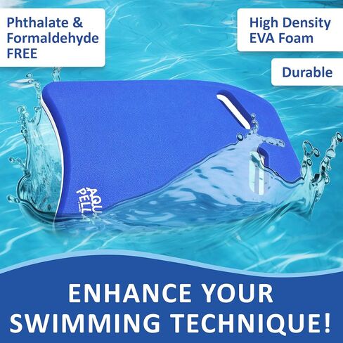 Aquapella Swimming Kickboard - One Size Fits All - A Great Training Aid for Children and Adults in Saudi Arabia
