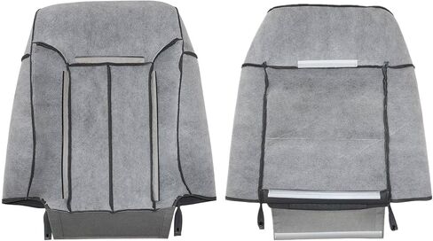 NLQR Driver and Passenger Side Bottom & Top Back Cloth Seat Covers & Driver Bottom Foam Cushion Compatible with Ford F150 2011 2012 2013 2014 in Saudi Arabia