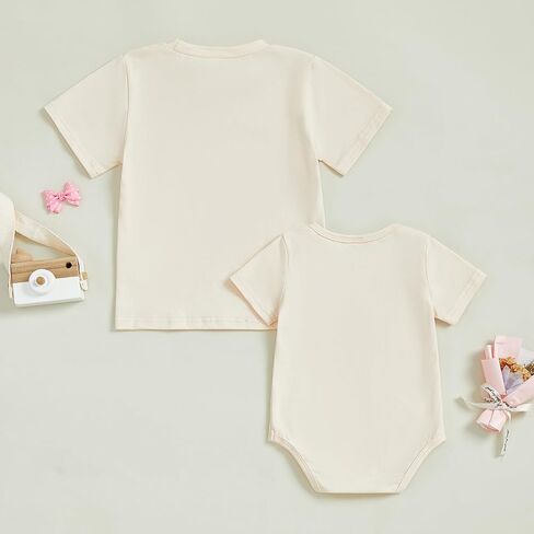 أخت كبيرة أخت صغيرة تتطابق مع ملابس Coquette Bow Toddler Girl T-Shirt و Meداد in Kuwait