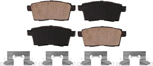 Detroit Axle - Brake Kit for Mazda 2007-2012 CX-7 Front & Rear Disc Brake Rotors Ceramic Brakes Pads 2008 2009 2010 2011 Replacement in Saudi Arabia