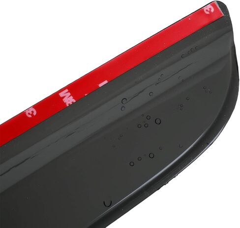 4 قطع من واقيات المطر للنافذة الخارجية المتينة وعواكس الرياح الجانبية والدخان الداكن وأقنعة النوافذ ذات المظهر الجميل المتوافقة مع 2014-2019 Toyota Corolla E170 in Kuwait