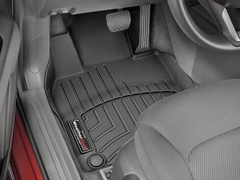 WeatherTech Custom Fit FloorLiners for Mazda CX-5-1st Row (4411871), Black in Saudi Arabia