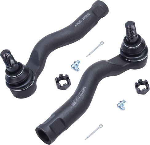 محور ديترويت - 2 قضبان ربط خارجية أمامية لسيارة Toyota Tundra 2007-2020، 2008-2020 سيكويا، ينتهي قضيب التعادل الخارجي 2009 2010 2011 2012 2013 2014 2015 2016 2017 2018 2019 in Saudi Arabia