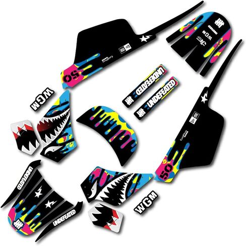 CMYK Savage Racing Graphic Fits Yamaha PW50 PW 50 All Years Decal Kit in Saudi Arabia