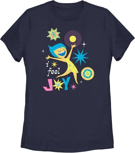 Disney Women's Inside Out 2 I Feel Joy T-Shirt in Saudi Arabia
