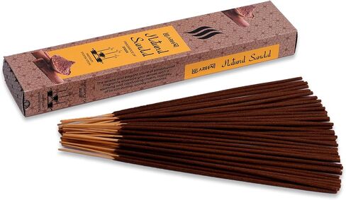 Natural Sandal Harmony: Pure Sandalwood Agarbatti Incense Sticks (Pack of 50) | Embrace Tranquility with Every Scented Breath in Saudi Arabia
