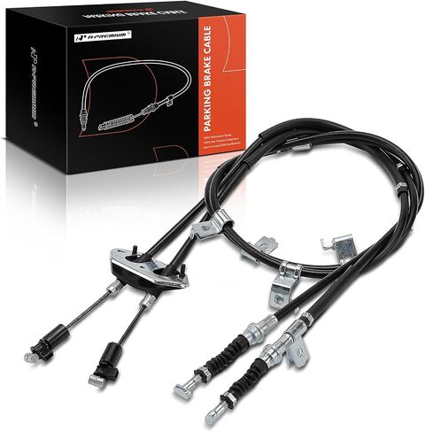 A-Premium Rear Driver or Passenger Side Parking Brake Cable Assembly Compatible with Ford, Lincoln & Mercury Models: 2006-2012 Fusion, 2007-2012 MKZ, 2006 Zephyr, 2006-2011 Milan, FWD in Saudi Arabia