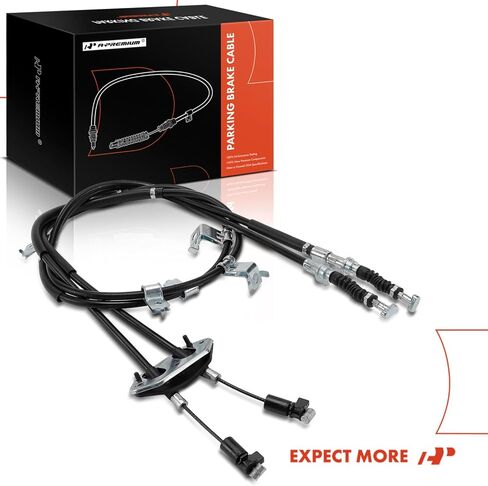A-Premium Rear Driver or Passenger Side Parking Brake Cable Assembly Compatible with Ford, Lincoln & Mercury Models: 2006-2012 Fusion, 2007-2012 MKZ, 2006 Zephyr, 2006-2011 Milan, FWD in Saudi Arabia
