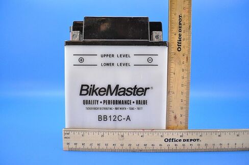 BikeMaster Battery BB12C-A BIKEMSTR BATTERY Batteries Yumicron Battery - 781127 in Saudi Arabia