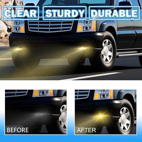 مصابيح الضباب متوافقة مع كاديلاك SRX 2010-2016، زوج واحد من مصابيح الضباب الأمامية للقيادة مع مصابيح H10 12 فولت 42 وات متضمنة مفتاح ومجموعة أسلاك in Kuwait