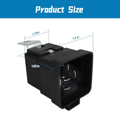 56055667AB Electrical Relay with Wiring Harness Compatible with Jeep Wrangler 2009-2016, Engine Cooling Fan Motor Relay Replace 56055667AA 56055667AB 56046958AB 56046958AA in Kuwait