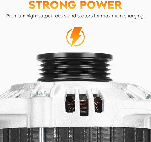 New Alternator fit for Mitsubishi Lancer 2.0L 2005 2006 2007 (Not for Turbocharged), 400-48093 AMT0170 11170 1800A002 in Saudi Arabia