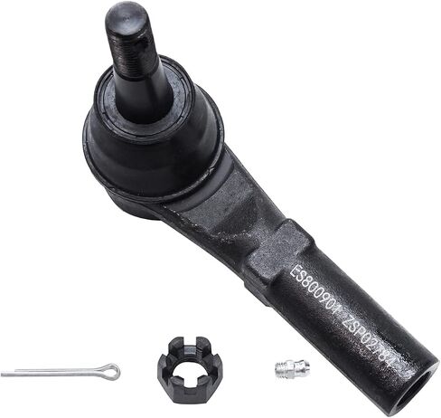 Detroit Axle - Front 2pc Tie Rods for 11-19 Chevrolet Silverado GMC Sierra 2500 3500 HD, 2 Outer Tie Rod Ends 2011 2012 2013 2014 2015 2016 2017 2018 2019 Replacement in Saudi Arabia