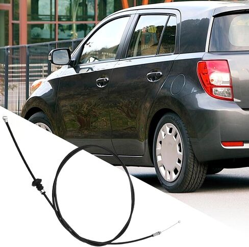 53630-52110 Hood Latch Lock Control Cable, Replacement for Toyota Yaris 1.5L All Models 2006-2016, Replacement for Scion xD 1.8L 2008-2014, Replaces 5363052110 in Saudi Arabia