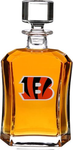 The Memory Company | Licensed NFL 26oz Decanter with Team Emblem in Kuwait