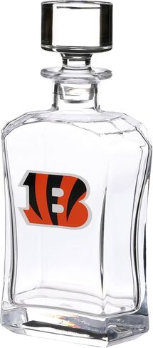 The Memory Company | Licensed NFL 26oz Decanter with Team Emblem in Kuwait