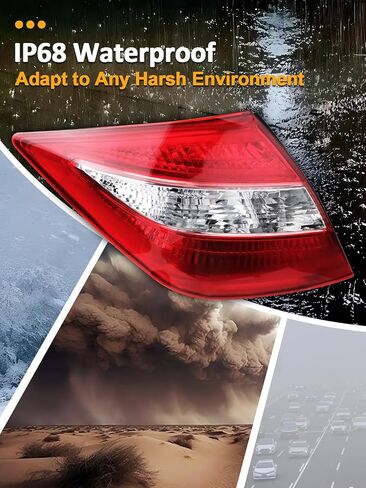 أضواء الذيل متوافقة مع Honda Crosstour 2010 2011 2012، الضوء الخلفي لإشارة الانعطاف للفرامل اليمنى، استبدال المصباح الخلفي من جانب الركاب in Kuwait