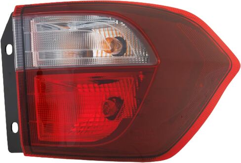 مجموعة مصابيح LED خلفية Garage-Pro لسيارة Ford EcoSport 2018-2022 يتم تركيبها على الجسم مع لمبة (مصابيح) جانب الركاب، كابا خارجي FO2805124C، أحمر in Saudi Arabia