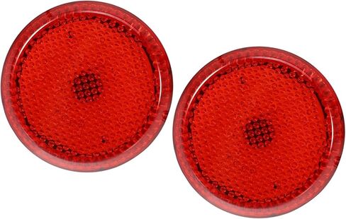 Rear Bumper Reflector Fog Brake Tail Light 81910-02040 8191002040 Red LED for Toyota Corolla 2009-2010 Plastic Red Lens (Set of 2) Durable Material in Saudi Arabia