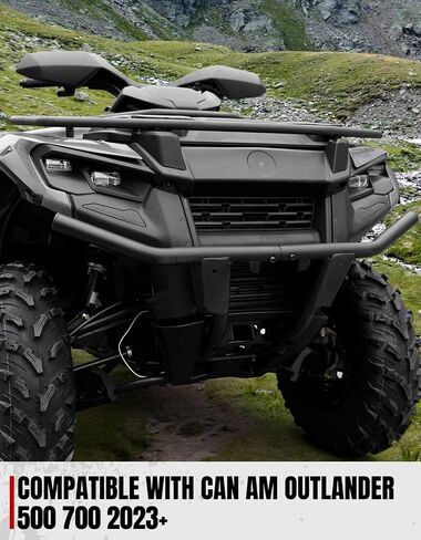 شبكة أمامية A & UTV PRO لـ Can-Am Outlander 500 700 2023-2025، واقي فرشاة مدمج لملحقات Can Am Outlander PRO/MAX/DSP/XT/X MR 2023 2024 2025، استبدال #705013201 in Saudi Arabia