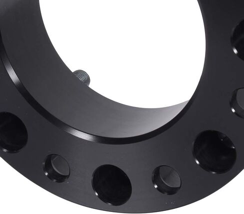 SCITOO 2Pcs Wheel Spacers 2 inch 8x180 Bore 124.1mm Studs 14x1.5 8 Lug Wheel Spacers Adapters Fit for for Chevrolet Silverado 2500 Silverado 2500 HD Silverado 3500 HD for GMC Sierra 2500 HD in Saudi Arabia