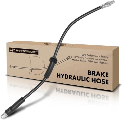 A-Premium Front Brake Hydraulic Hose Compatible with Select Mercedes-Benz and Infiniti Models - CLA250/CLA45 AMG 2014-2019, GLA250/GLA45 AMG 2015-2019, B Electric Drive 2014-2015, B250e, QX30 in Saudi Arabia