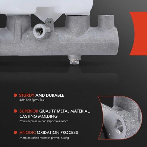 A-Premium Brake Master Cylinder with Reservoir and Cap Compatible with Toyota Vehicles - Camry 1992 1993 1994 - Replaces# 4720133030, 4720106010 in Saudi Arabia