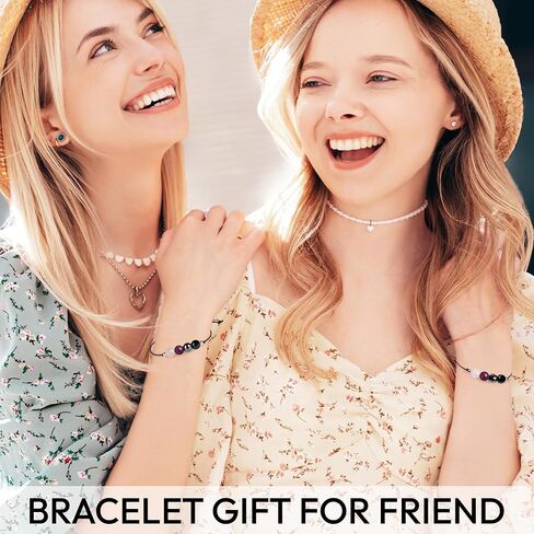 Negative Energy Protection Bracelet, Anxiety Bracelet For Women, Men, Protection Jewelry Gifts For Her, Him, Pulsera De Proteccion Para Mujer, Calming Anxiety Relief Items Crystal Beaded in Kuwait