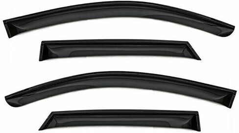 OMAC Window Visor Vent Rain Deflector for Suzuki Grand Vitara 2006-2013 Smoke 4 Pcs in Saudi Arabia