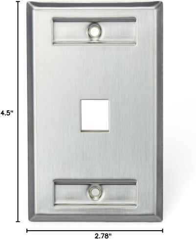 Leviton 43080-1L3 3PORT SG QP WP W/ID STAINLESS STEEL in Kuwait