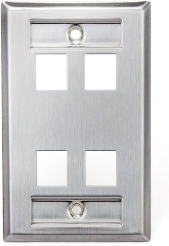 Leviton 43080-1L3 3PORT SG QP WP W/ID STAINLESS STEEL in Kuwait