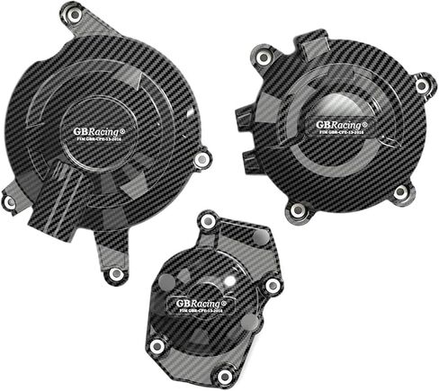 Motorcycle stator crankcase for Case GBRacing for Triumph Street Triple 765 S R RS 765R 765RS 2023-2024 Motorcycle Engine Guard Stator Guard(1 Set-BK) in Saudi Arabia
