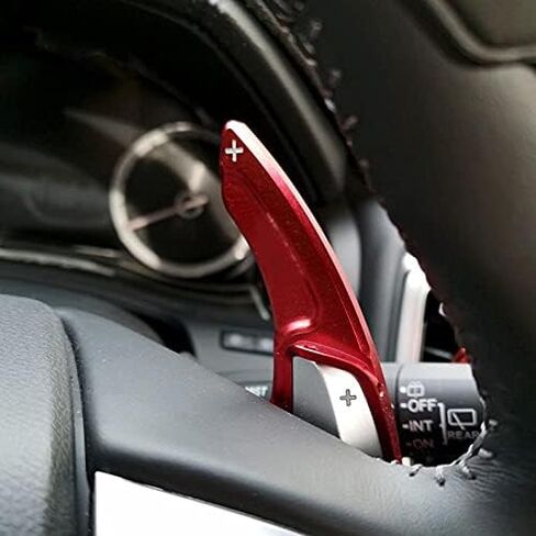 x xotic tech Black Forged Pattern Paddle Shifter Extensions Cover Trim Compatible with Honda Civic 10th Gen Accord 9th 10th Gen Odyssey CR-V Insight or Acura TL in Saudi Arabia