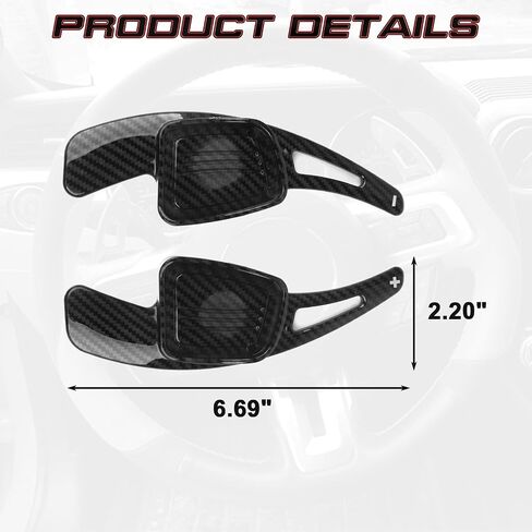 x xotic tech Silver Paddle Shifter Extensions Interior Shift Cover Trim Compatible with Audi A3 A4 A5 Q3 Q5 Q7 Q8 S3 S4 S5 SQ5 SQ7 SQ8 TT TTS in Saudi Arabia