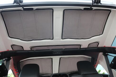 JK هاردتوب غطاء السقف الصلب العلوي العزل الحراري القطن الصوت المميت حصيرة عدة ل 2011-2018 رانجلر JK 4 أبواب in Kuwait