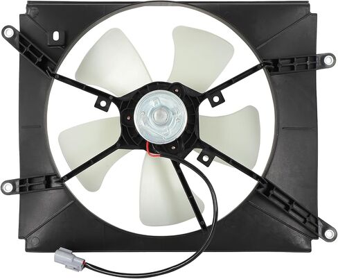 SCITOO Engine Cooling Fan Assembly Compatible with 1992-1996 for Toyota for Camry 2.2L; Replace 600090;620501 in Saudi Arabia