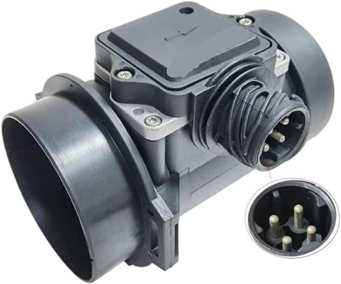 1pc Mass Air Flow Meter Sensor for E34 E36 E39 320i 520i 1995-2004 5WK9007 5WK9007Z 8ET009142-091 13621730033 8ET009142091 in Saudi Arabia