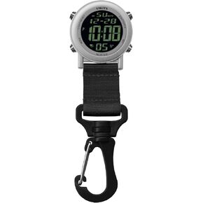 Dakota Light Digital Backpacker, Clip Watch, Alarm, Fob Watch, Timer and Dual Time Watch, Outdoor Gifts for Men and Women, Use for Fishing and More, Tactical Digital Watch, Clip On Watch in Kuwait