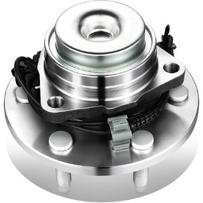 DNA MOTORING OEM-WHA-0024 مجموعة محور تحمل العجلة الأمامية متوافقة مع 2007-2013 Silverado/Sierra 1500 RWD in Saudi Arabia