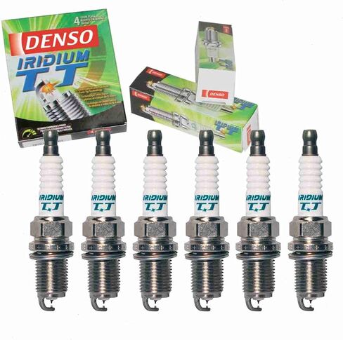 6 pc DENSO Iridium TT Spark Plugs compatible with Lexus ES300 3.0L V6 1994-2003 in Saudi Arabia