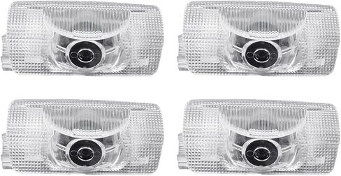مصباح ديكور خفيف لعتبة الباب مناسب لسيارة Toyota 2024 2025 Toyota Land Cruiser 250 1958 Prado Lc250 مصباح عرض LED ساطع ملحقات التعديل الداخلي (4 قطع) in Kuwait