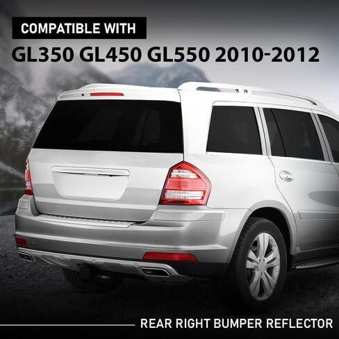 G-PLUS Rear Left Bumper Reflector Light, Compatible with Benz GL-Class X164 GL350 GL450 GL550 2010-2012, 1648201074, 164 820 10 74 in Saudi Arabia