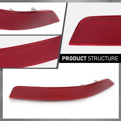G-PLUS Rear Left Bumper Reflector Light, Compatible with Benz GL-Class X164 GL350 GL450 GL550 2010-2012, 1648201074, 164 820 10 74 in Saudi Arabia