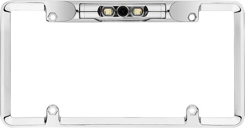 BOYO VTL300CL - Full-Frame License Plate Backup Camera with Parking Lines and LED Lights (Black) in Saudi Arabia
