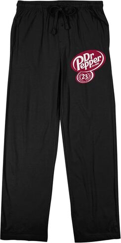 Bioworld Dr. Pepper Logo Adult Maroon T-Shirt and Black Sleep Pajama Pant Set in Saudi Arabia