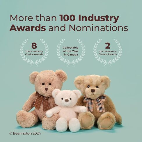 Bearington Collection Giggles Monkey 11 Inch Stuffed Monkey - Stuffed Animal - Plush Monkey in Kuwait