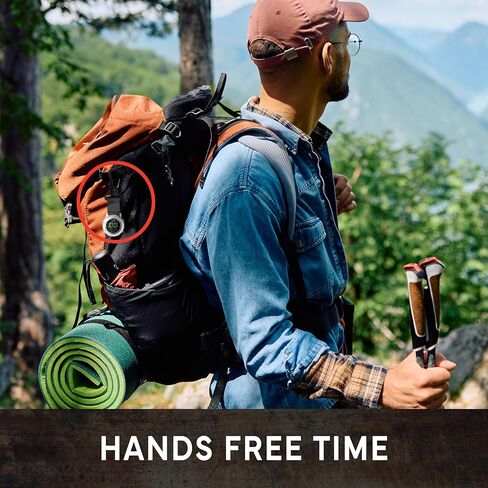 Dakota Light Digital Backpacker, Clip Watch, Alarm, Fob Watch, Timer and Dual Time Watch, Outdoor Gifts for Men and Women, Use for Fishing and More, Tactical Digital Watch, Clip On Watch in Kuwait